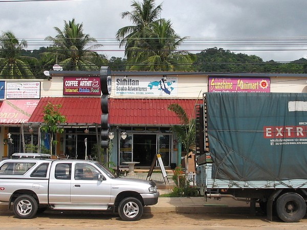 Khao Lak Coffee Arthit, Similan Scuba Adventure, Sunshine Minimart