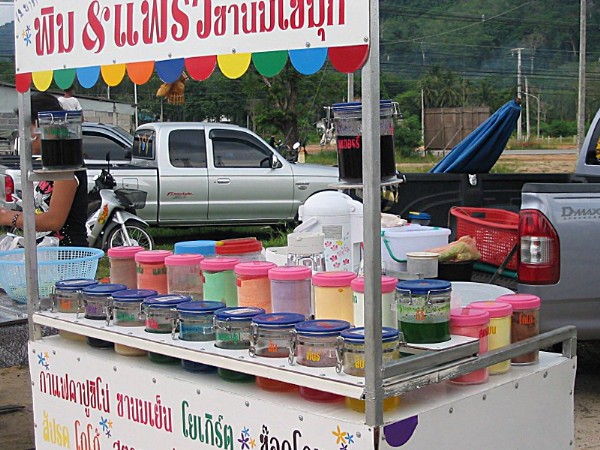 Eisstand auf dem Bang Niang Market