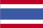 Flagge von Thailand