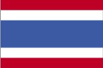 Flagge von Thailand